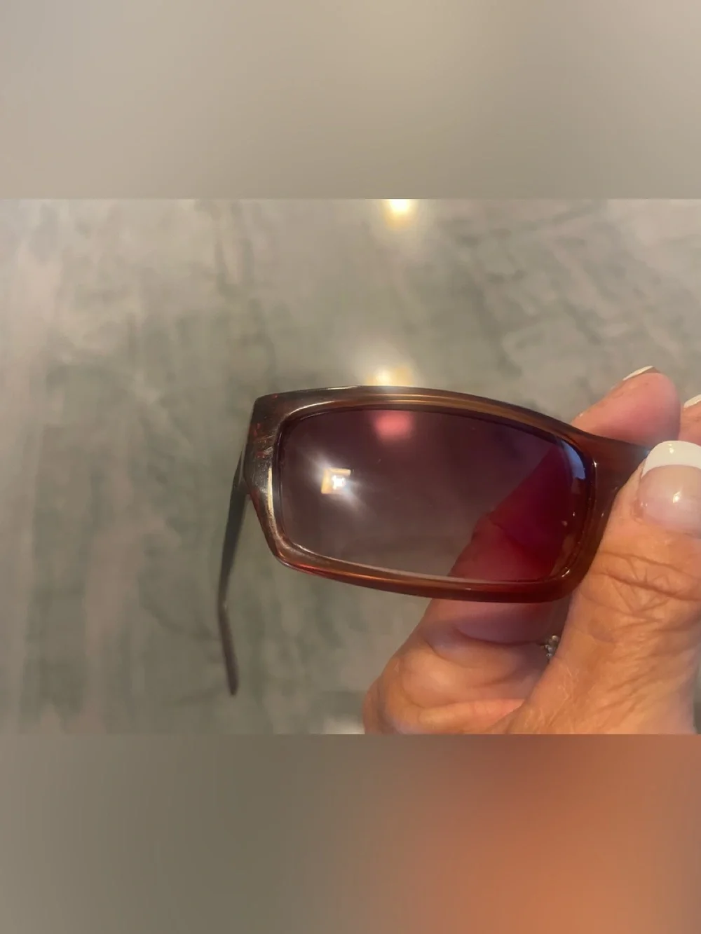 SMITH Maven Rose Rectangle Frame Sunglasses